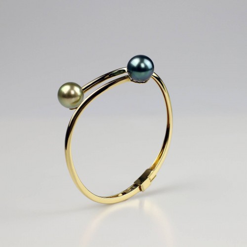 Tahitian pearls "You & Me"...