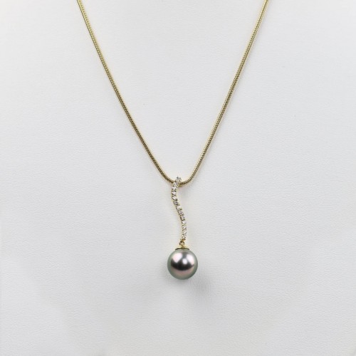 Pendentif  en or jaune 18K...