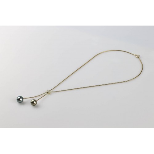 18k gold necklace from the...