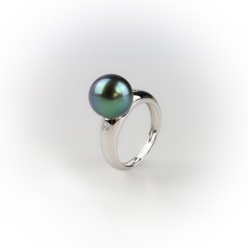 Jonc en or gris 18K,...