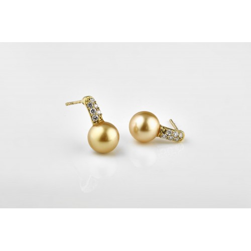 Boucles d'oreilles or jaune...